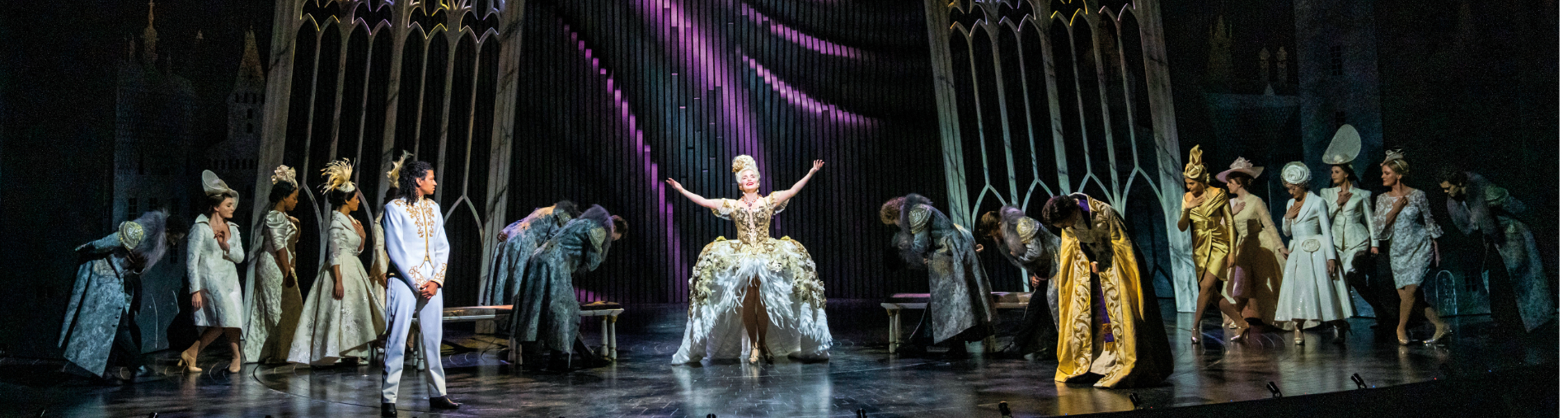 Unusual transforms Gillian Lynne Theatre into Bellville for Andrew Lloyd Webber's Cinderella