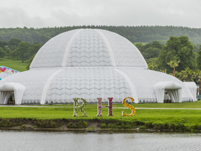 Great Conservatory at RHS CHatsworth Flower Show 2017